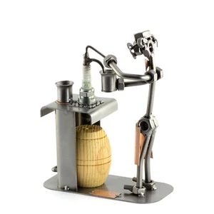 Vitiere BARMAN CON BARILE IN LEGNO - Foto 1 di 2