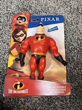 Disney Pixar Mr. Incredible Figure Incredibles Toys Pixar Posable NEW 