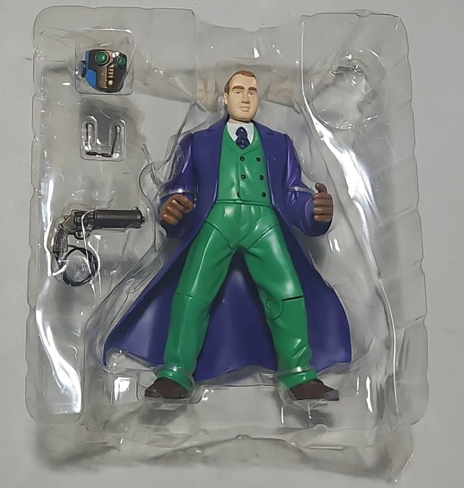 FIGURA DE ACCIÓN DC COMICS DIRECT VINTAGE JSA SANDMAN 2001 PAQUETE SUELTO ¡SIN SOMBRERO! L3 Foto 1 de 1
