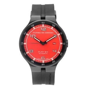 Porsche Design Flat Six 44mm Red Dial Automatic Men’s Watch P.635043741254 - Picture 1 of 7