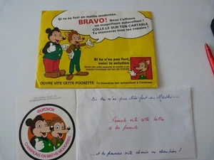 B 4   BD PIF GADGET  PUBLICITE EUROVOX PLACID ET MUZO - Picture 1 of 5