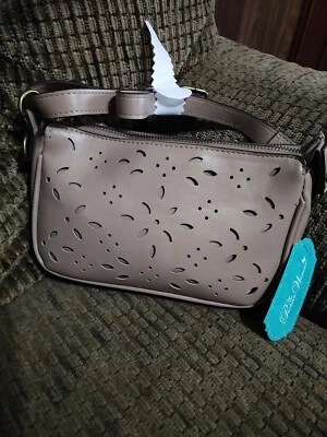 Pioneer Woman Amelia Crossbody Wristlet Bag Brown Beautiful Cute  - Image 1 of 4