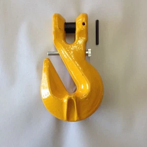 5/16 LOCKING PIN CLEVLOK CRADLE GRAB HOOK, WLL 4000 LBS - Imagen 1 de 6