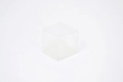 25 x Clear Plastic Box Transparent Product or Gift Box 2x2x2 cm - Image 1 of 4