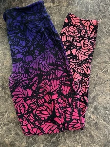 Gap Fit Dry Butterfly Leggings Girls Size XXL - Picture 1 of 5
