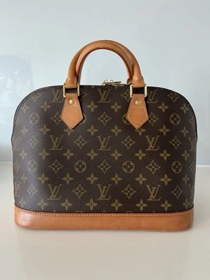 Louis Vuitton Alma Shoulder Bag PM Brown Canvas/Leather - Image 1 of 4