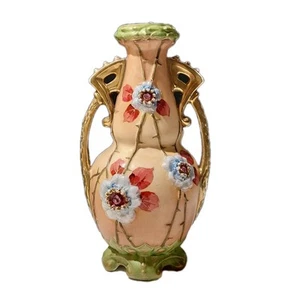 AMPHORA TURN Jugendstil Vase Henkelvase Austria Art Nouveau - Bild 1 von 12