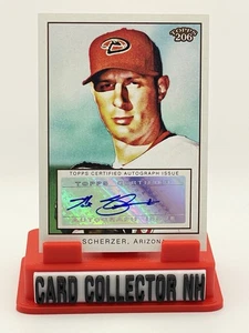 2009 Topps T206 Auto Max Scherzer Autograph - Bild 1 von 2