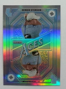 2025 Panini Prizm LIV Henrik Stenson Aces Prizms Silver Majesticks GC #7 - Picture 1 of 2