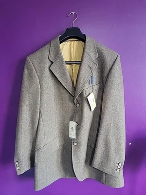 Gurteen Esquire Mens Tweed Country Jacket Hacking Blazer Size 42s New Rrp £280 - Image 1 of 4