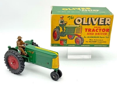 1/16 Oliver 77 Tractor in Original Box Slik - Image 1 of 4