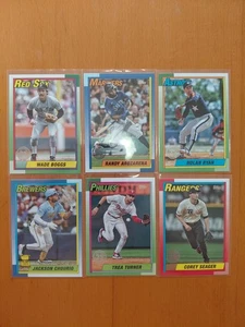 2025 Topps 1990 35th Anniversary Baseball Card Lot Nolan Ryan Trea Turner  - Picture 1 of 1