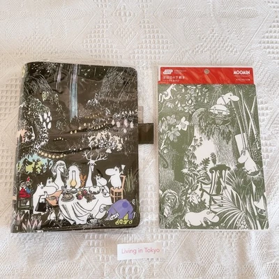 Hobonichi Techo Cousin A5 Cover Moomin Big Party Night + Pencil Board Japan FS