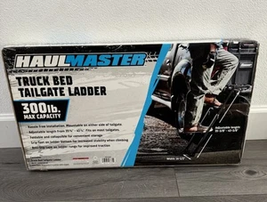 Truck Bed Tailgate Ladder New in Sealed Box by Haul Master 300lb Max Capacity - Foto 1 di 4