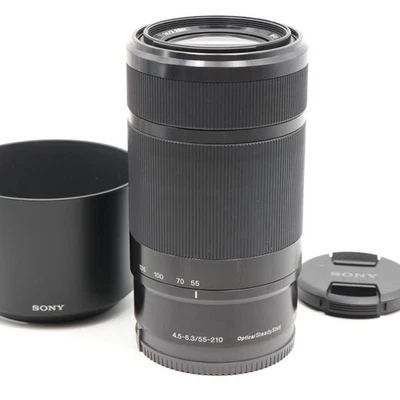 [Near Mint] Sony E 55-210mm F/4.5-6.3 OSS Lens Sony E-mount Black - Image 1 of 4