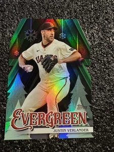 2025 Topps Holiday Evergreen #E-14 Justin Verlander Giants  - Bild 1 von 2