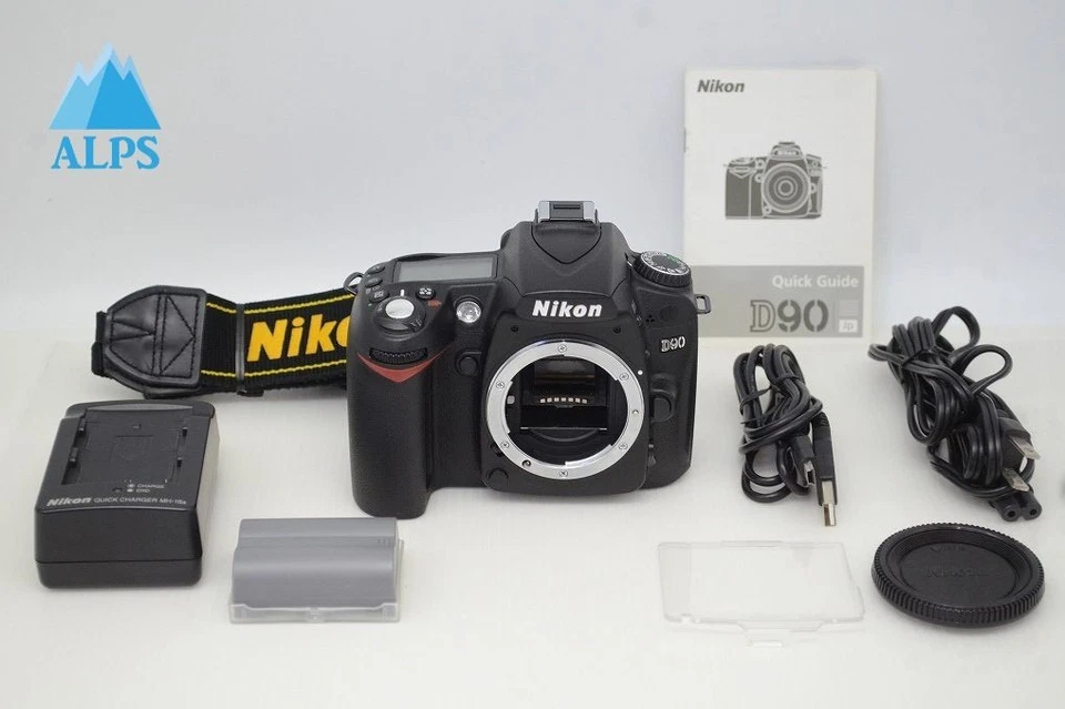 [3,100 shots] Nikon D90 12.3MP Digital Camera Black Body Only #251110j - Image 1 of 4