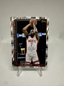 Kevin Durant - Temporada Tipoff Parallel - Houston Rockets - 2025 Topps #157 - Imagen 1 de 2