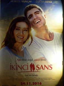 Ikinci Sans - Afra Saracoglu - Aybike Turan - Filmposter 120x80cm gerollt - Picture 1 of 1
