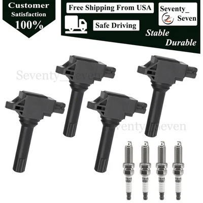 4pcs Ignition Coil Kit For Forester Subaru H4 2.0L 2.5L UF747 - Изображение 1 из 4