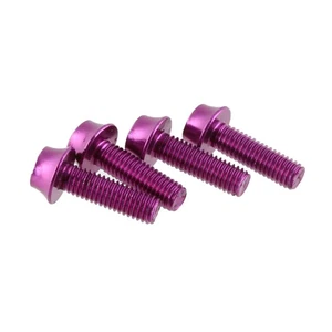 Wolf Tooth Components Aluminum Bottle Cage Bolt, 4 pcs - Purple - Picture 1 of 1