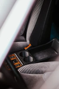 Cupholder Upgrade Mittelkonsole für Mercedes Benz W126 C126 560SEC SEL S-Klasse - Picture 1 of 9
