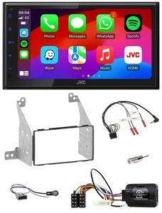 JVC Bluetooth USB Lenkrad 2DIN DAB Autoradio für Nissan Pathfinder R51 2010-2013 - Bild 1 von 12