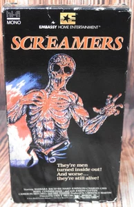 Screamers VHS tape 1987 Embassy Entertain VG Horror Hi-Fi mono - Picture 1 of 14