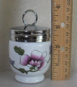 Vintage Royal Worcester Egg Coddler Floral Blumen Porzellan England - Bild 1 von 8