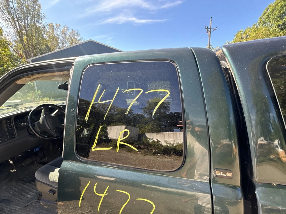 Rear Door Glass/window GMC SIERRA 1500 Left 99 00 01 02 03 04 05 06 07 Foto 1 de 1