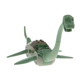 1X Lego Animal Dinosaur Plesiosaurus Sand Green Stone Gray Dino Fins 6719