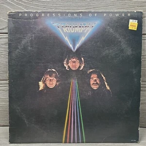 TRIUMPH!  "PROGRESSIONS OF POWER" VINYL ALBUM!  1980 (AFL1-3524) - Picture 1 of 14