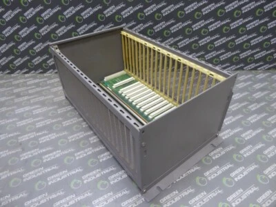 USADO Siemens LR64027 16Slot Rack Chasis Simatic 505 505-6516 2586438-0001 Rev.D Foto 1 de 4