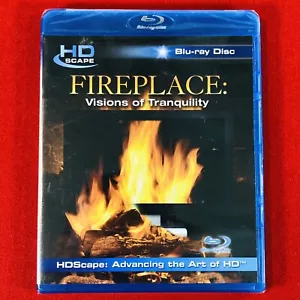 Fireplace - Visions of Tranquility Blu-ray 2007: Fireplace Sights & Sounds - New - Picture 1 of 4