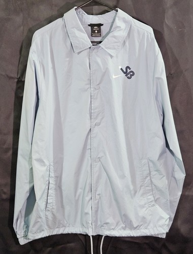 COACH Giacca a vento Nike SB Shield uomo allenatore taglia grande con bottoni