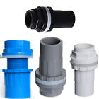 PVC 20~50mm Fittings Adhesive Pipe Fitting Tank Connector Bulkhead For Aquariums