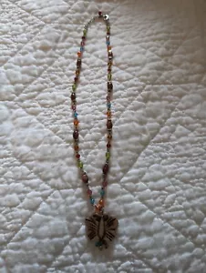 Collar cuentas multicolor (mujer) - Imagen 1 de 4