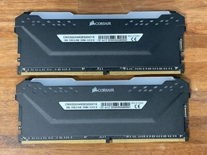 Corsair Vengeance RGB Pro 32GB (2x16GB) DDR4 3200MHz CMW32GX4M2E3200C16 - Picture 1 of 2