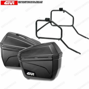 KIT GIVI TELAI + VALIGIE LATERALI E22N PER SUZUKI 1000 DL V-STROM 2014-2019 - Imagen 1 de 2