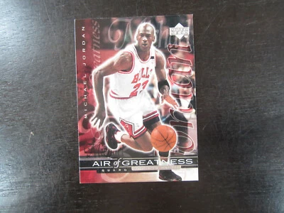 1999-00 Upper Deck Air of Greatness # 137 Michael Jordan Card (J) Chicago Bulls - Image 1 of 2