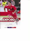 Programme - Bideford V Frome Town - 28 September 2021