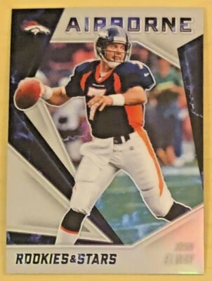 John Elway 2020 Panini Rookies & Stars Airborne Prizm AB-26 - Image 1 of 2