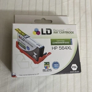 LD Recycled Ink Cartridge HP 564XL HY Black LD-REMANHP322C New Sealed - Picture 1 of 3