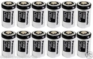 Panasonic CR2 Industrial Lithium Battery DL-CR2 Photo 3V 12 Batteries EXP 2028 - Picture 1 of 4