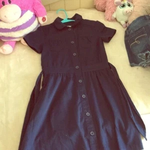 Size 12 navy blue uniform dress - Picture 1 of 1