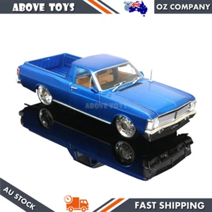 DDA 1:24 XY Ford Falcon Ute Custom With Super Charged Barra Engine Blue Vehicle - Picture 1 of 2
