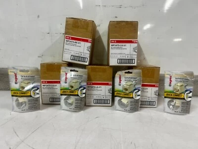 Быстросъемные вставки QTY 20 Legrand On-Q RJ45 Cat 5e T568 A/B Keystone миндаль - Изображение 1 из 4