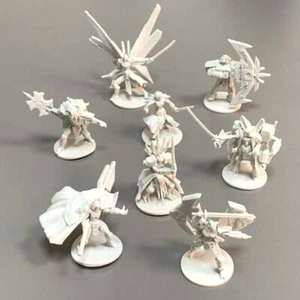 8PCS Mech Robot Miniatures Starship Samurai Board Game Models Sci-fi Toy TRPG  - Picture 1 of 9