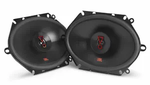 Pair Of JBL Stage 3 8627 250 Watt 6" x 8" 5x7 2-Way Coaxial Speakers 6X8 5" x 7" - Picture 1 of 4