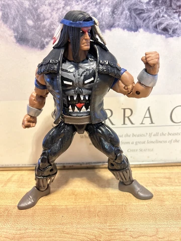 Custom Mortal Kombat Nightwolf Figure Marvel Legends Warpath Thunderbird Cover